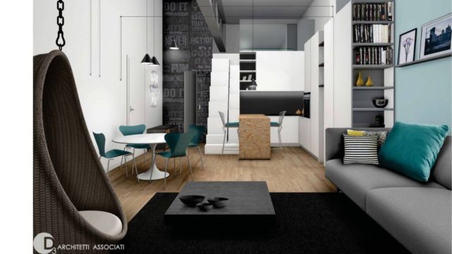 Nuova costruzione Bilocale su due livelli Via Washington / P.le De Agostini